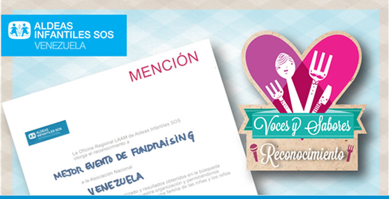 Aldeas Infantiles SOS recibe reconocimiento por evento de recaudación de fondos