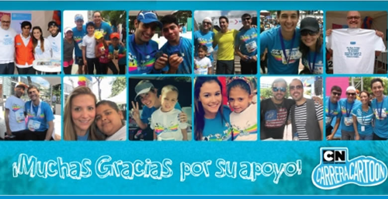 Tercera edición de la Carrera Cartoon fue un éxito en Venezuela